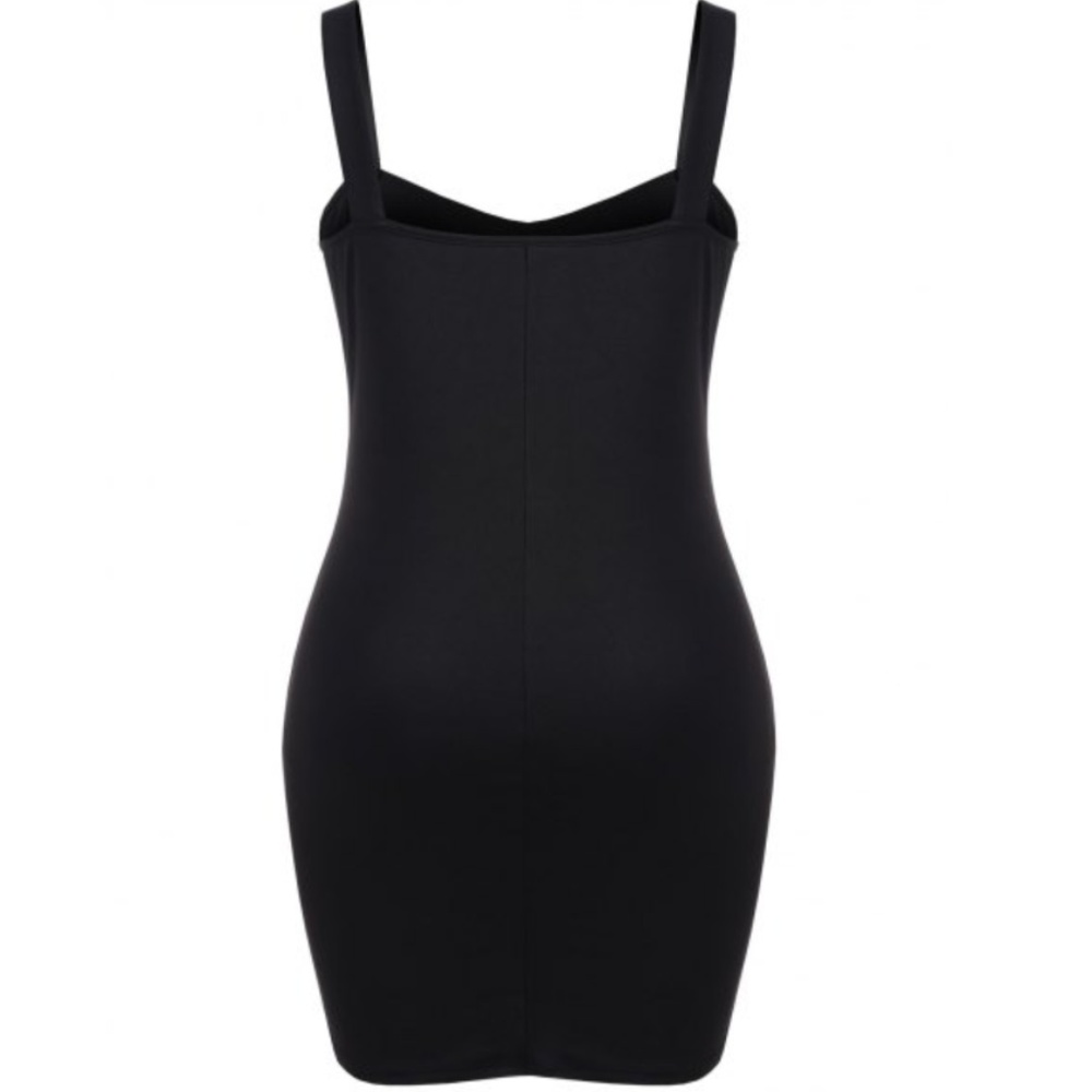 💥LAST ONE💥 Sexy Buckle Bodycon Dress PLUS - Picture 4 of 8